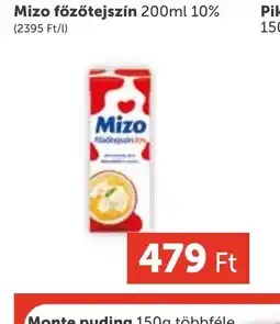 PRIVÁT Mizo főzőtejszín 10% ajánlat