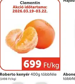 PRIVÁT Clementin ajánlat