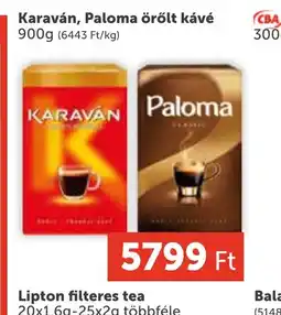 PRIVÁT Karaván, Paloma őrölt kávé ajánlat