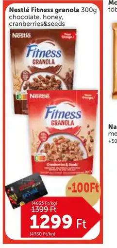 PRIVÁT Nestlé Fitness granola ajánlat