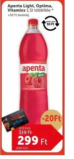 PRIVÁT Apenta üdítőital ajánlat