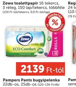 PRIVÁT Zewa toalettpapír ajánlat