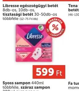 PRIVÁT Libresse egészségügyi betét ajánlat