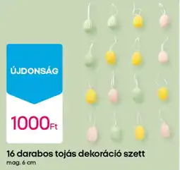 Pepco Tojás dekoráció szett ajánlat