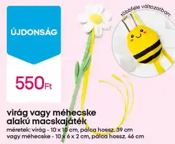 Pepco Virág, méhecske alakú macskajáték ajánlat