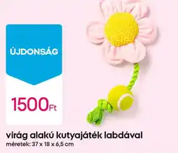 Pepco Virág alakú kutyajáték labdával ajánlat