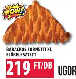 Coop Barackos fornetti XL előkelesztett ajánlat