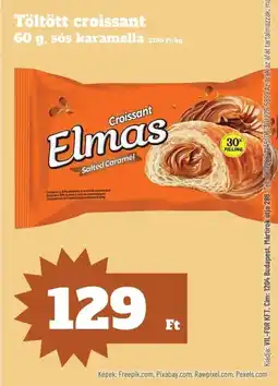 Vil-For Elmas Töltött croissant ajánlat