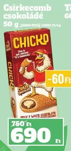 Vil-For Chicko Csirkecomb csokoládé ajánlat
