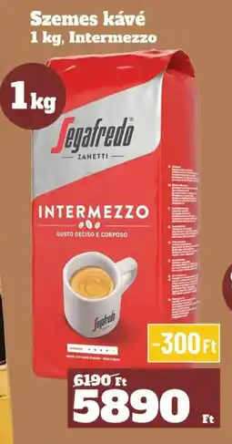 Vil-For Segafredo Szemes kávé ajánlat