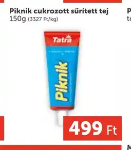 PRIVÁT Piknik cukrozott sűrített tej ajánlat