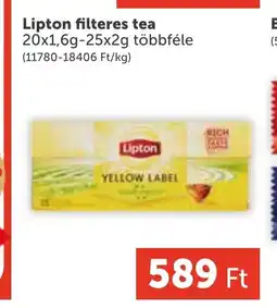 PRIVÁT Lipton filteres tea ajánlat