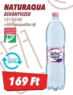 CBA NATURAQUA ÁSVÁNYVIZEK ajánlat
