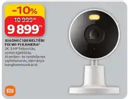 Auchan XIAOMI C100 BELTÉRI FIX WI-FI KAMERA ajánlat