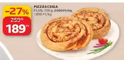 Auchan Pizzás csiga ajánlat