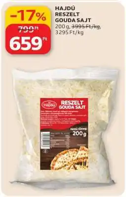 Auchan HAJDÚ RESZELT GOUDA SAJT ajánlat