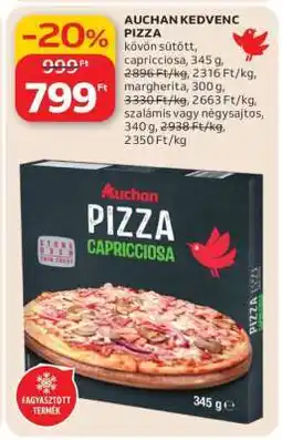 Auchan AUCHAN KEDVENC PIZZA ajánlat