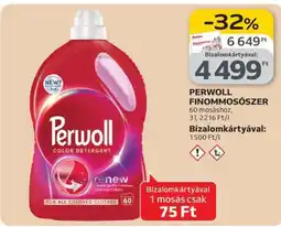 Auchan Perwoll finommosószer ajánlat