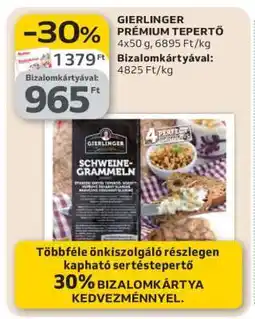 Auchan GIERLINGER PRÉMIUM TEPERTŐ ajánlat