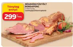 Auchan Régimódi füstölt bordaporc ajánlat