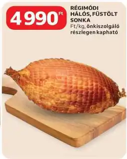 Auchan Régimódi Hálós, Füstölt Sonka ajánlat