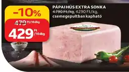 Auchan Pápai Hús Extra Sonka ajánlat