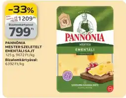 Auchan PANNÓNIA MESTER SZELETELT EMMENTÁLI SAJT ajánlat