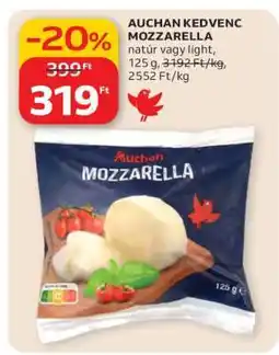 Auchan AUCHAN KEDVENC MOZZARELLA ajánlat