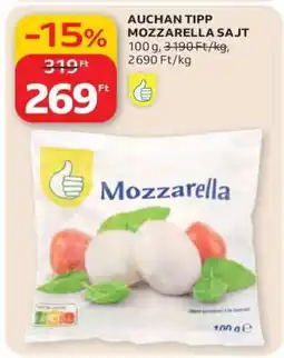 Auchan AUCHAN TIPP MOZZARELLA SAJT ajánlat