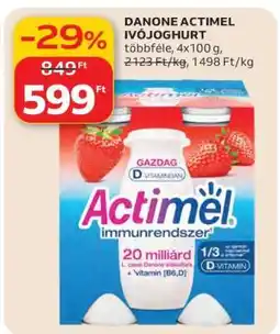 Auchan DANONE ACTIMEL IVÓJOGHURT ajánlat