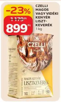 Auchan CZELLI MAGOS VAGY VIDÉKI KENYÉR LISZTKEVERÉK ajánlat