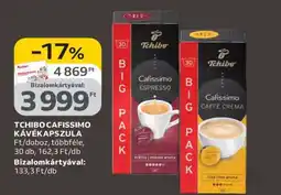 Auchan Tchibo Cafissimo Kávékapszula ajánlat