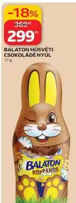Auchan BALATON HÚSVÉTI CSOKOLÁDÉ NYÚL ajánlat