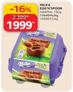 Auchan Milka Egg ‘n’ Spoon ajánlat
