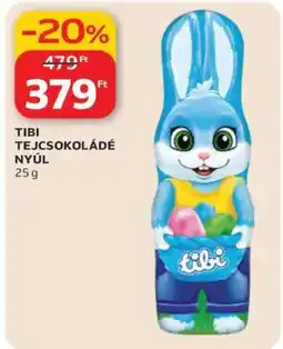 Auchan TIBI TEJCSOKOLÁDÉ NYÚL ajánlat