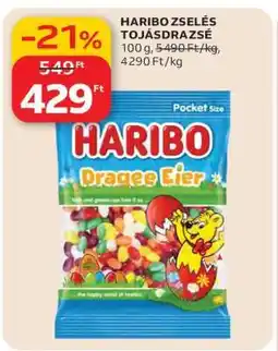 Auchan Haribo zselés tojásdrazsé ajánlat