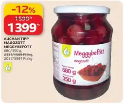 Auchan AUCHAN TIPP MAGOZOTT MEGGYBEFŐTT ajánlat