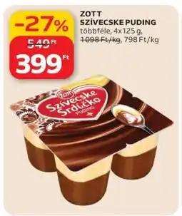 Auchan Zott Szívecske Puding ajánlat