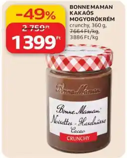 Auchan BONNE MAMAN KAKAÓS MOGYORÓKRÉM ajánlat