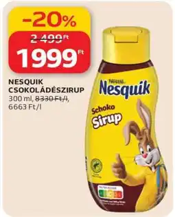Auchan Nesquik Csokoládészirup ajánlat