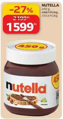 Auchan Nutella ajánlat