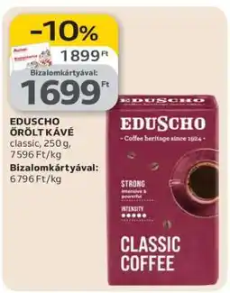 Auchan Eduscho őrölt kávé ajánlat