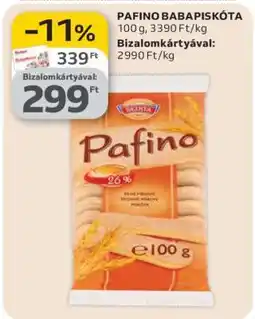 Auchan Pafino babapiskóta ajánlat