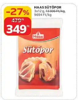 Auchan HAAS SÜTŐPOR ajánlat