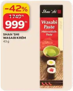 Auchan Shan’shi Wasabi krém ajánlat