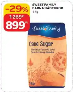 Auchan SWEET FAMILY BARNA NÁDCUKOR ajánlat