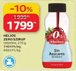Auchan HELIOS ZERO SZIRUP ajánlat