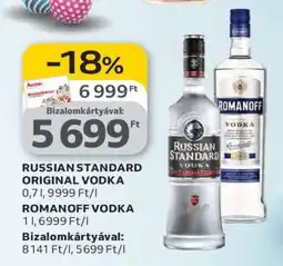 Auchan Russian Standard Original Vodka ajánlat