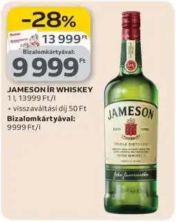 Auchan JAMESON Ír whiskey ajánlat