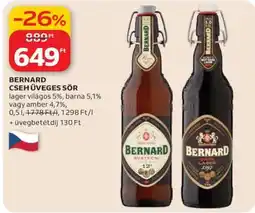 Auchan BERNARD CSEH ÜVEGES SÖR ajánlat